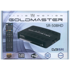 GoldMaster SR-508HD(WiFi, Support adapter USB/Lan, Conax, Мультистрим)