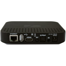 GS C592  Цифровая спутниковая HD приставка-клиент со встроенным Wi-Fi и поддержкой HEVC 