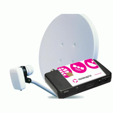 Комплект  OPENBOX DVB-SX4 Irdeto с картой Вездеход с акцией(Народный премьер)