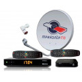Комплект Триколор Центр Full HD на два телевизора GS E521L/GS C592 Wi-Fi