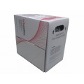 Кабель для компьютерных сетей UNIFLEX UTP2-CAT5e (24 AWG) CCA, внутренний, серый, 305 м